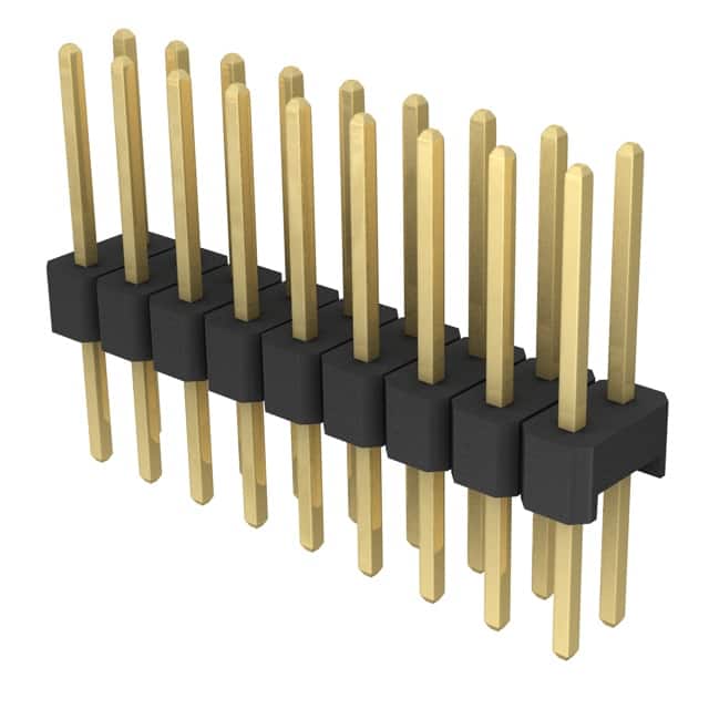 PRPC009DFBN-RC CONN HEADER VERT 18POS 2.54MM