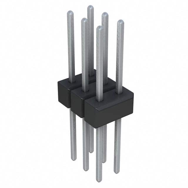 PEC03DFCN CONN HEADER VERT 6POS 2.54MM