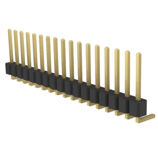 PRPC017SGAN-M71RC CONN HEADER R/A 17POS 2.54MM