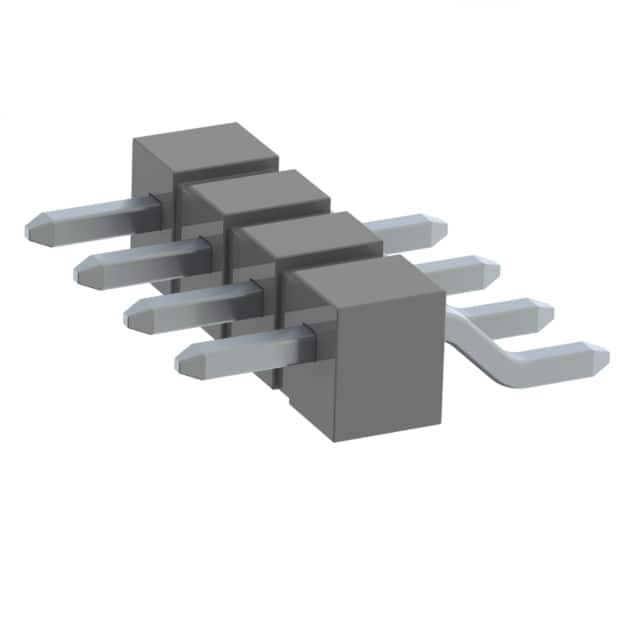 TSM-104-04-TM-SH-K-TR CONN HEADER SMD R/A 4POS 2.54MM