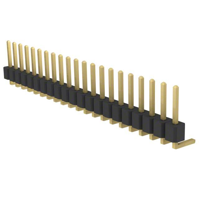 PRPC021SBAN-M71RC CONN HEADER R/A 21POS 2.54MM