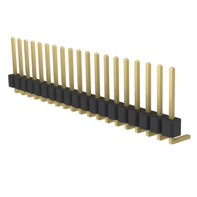 PRPC019SGAN-M71RC CONN HEADER R/A 19POS 2.54MM