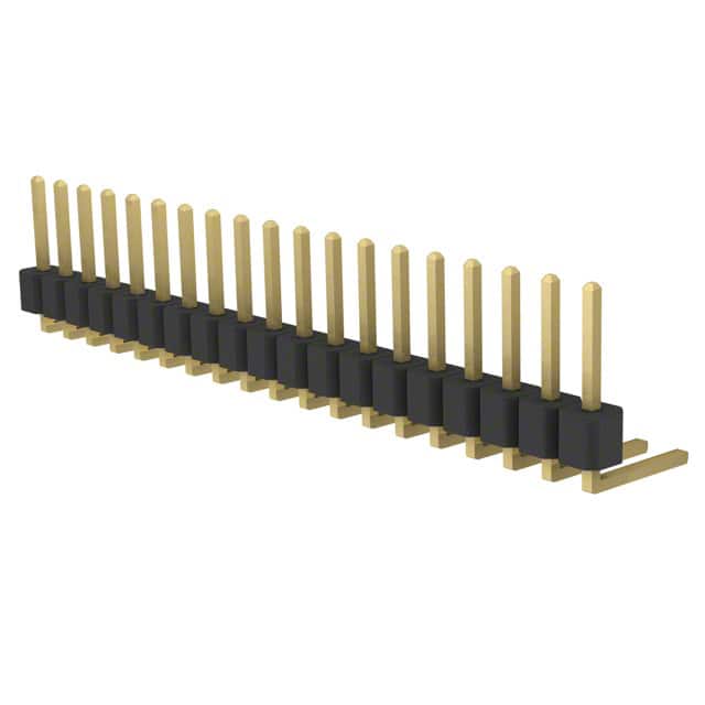 PRPC019SBBN-M71RC CONN HEADER R/A 19POS 2.54MM