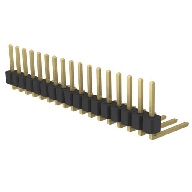 PRPC017SBCN-M71RC CONN HEADER R/A 17POS 2.54MM