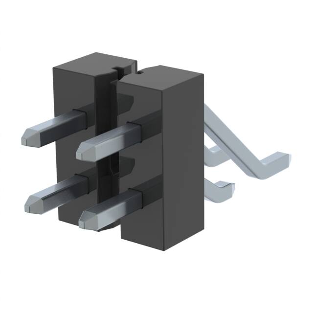 TSM-102-04-T-DH CONN HEADER SMD R/A 4POS 2.54MM