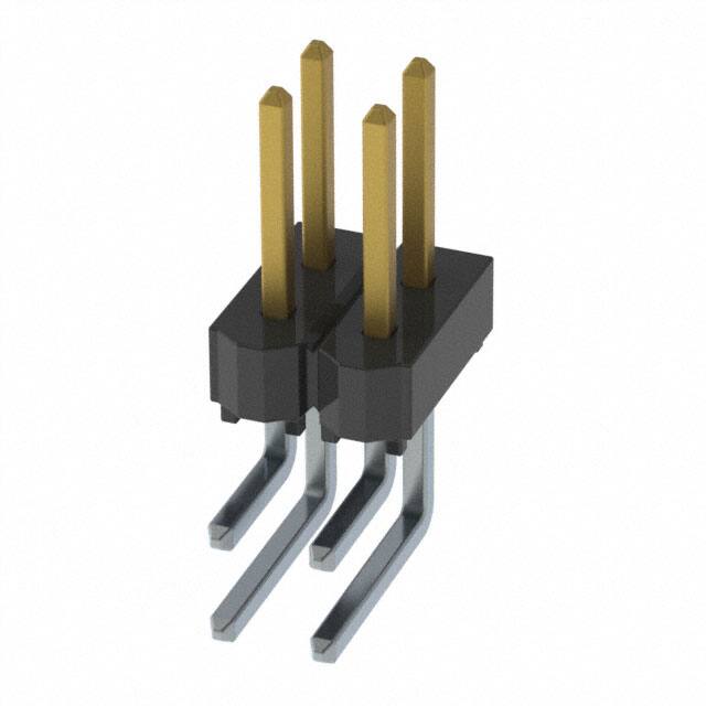 HTSW-102-08-S-D-RA CONN HEADER R/A 4POS 2.54MM