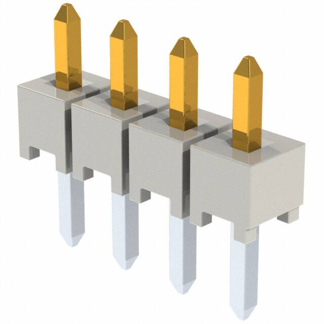 HTSW-104-05-S-S CONN HEADER VERT 4POS 2.54MM