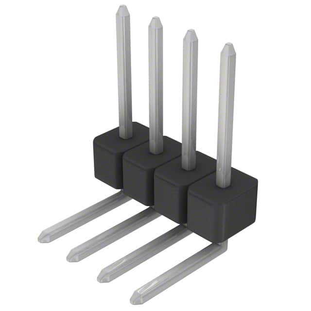 PEC04SGBN CONN HEADER R/A 4POS 2.54MM