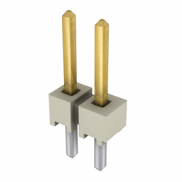 HTSW-102-26-S-S CONN HEADER VERT 2POS 2.54MM