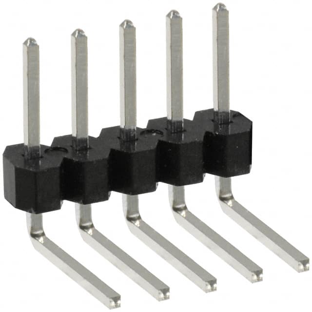 PEC05SBCN CONN HEADER R/A 5POS 2.54MM