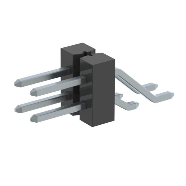 TSM-102-01-TM-DH CONN HEADER SMD R/A 4POS 2.54MM