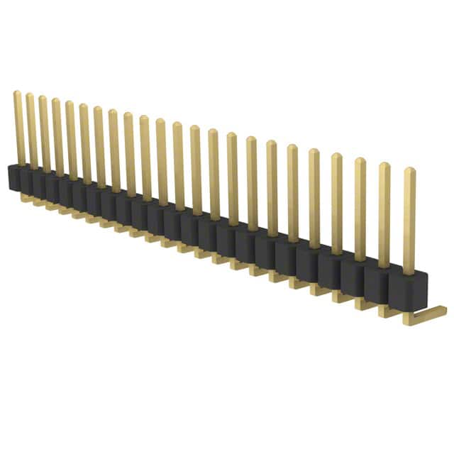 PRPC023SGAN-M71RC CONN HEADER R/A 23POS 2.54MM