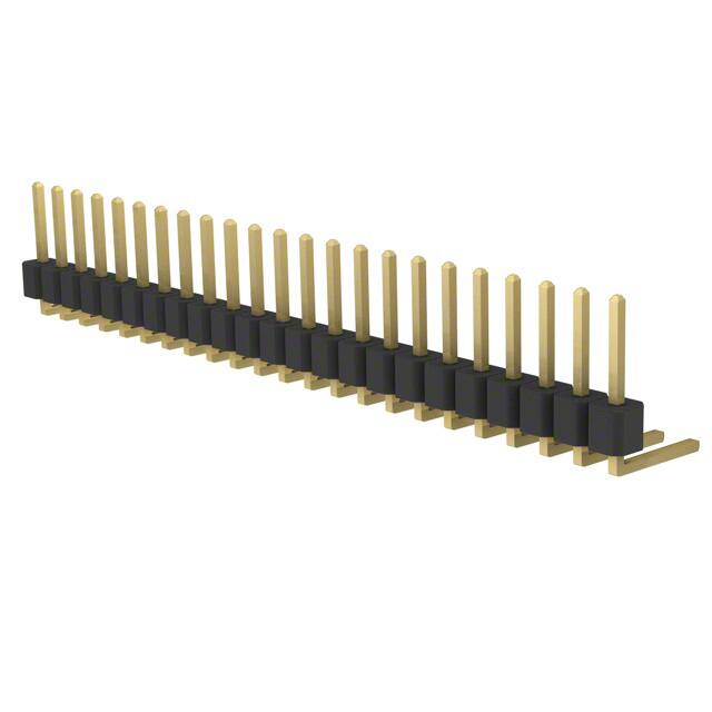 PRPC023SBBN-M71RC CONN HEADER R/A 23POS 2.54MM