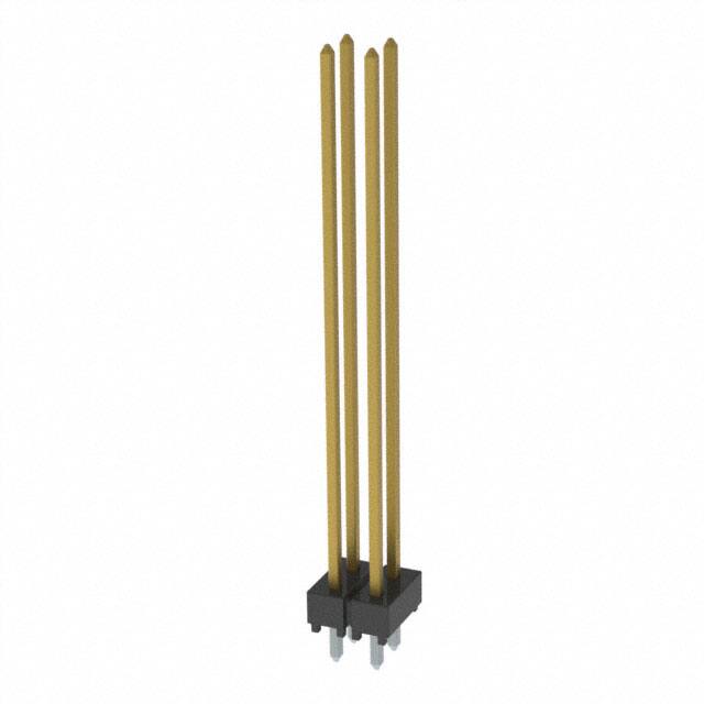 HTSW-102-21-S-D CONN HEADER VERT 4POS 2.54MM