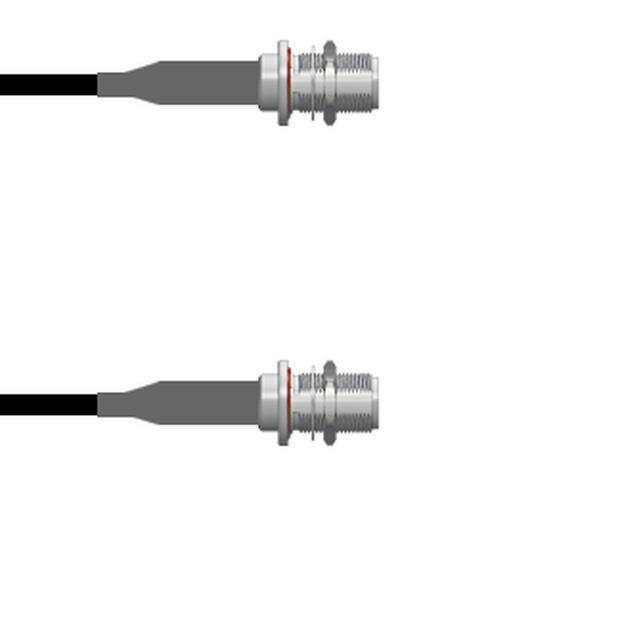 Q-1X01X0008.75M CBL ASSY N-TYPE JACK RG58 29.53"