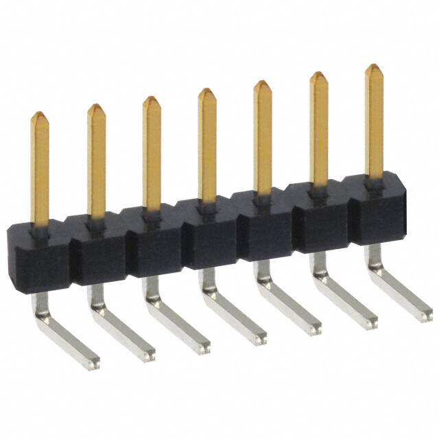 PBC07SBBN CONN HEADER R/A 7POS 2.54MM