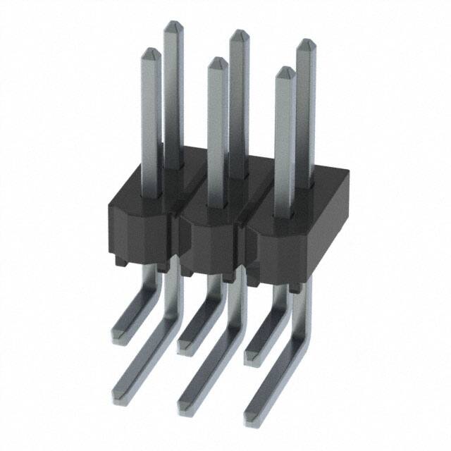 HTSW-103-08-T-D-RA CONN HEADER R/A 6POS 2.54MM