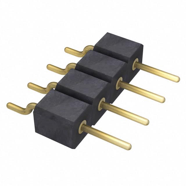 350-10-104-00-206191 CONN HEADER SMD R/A 4POS 2.54MM