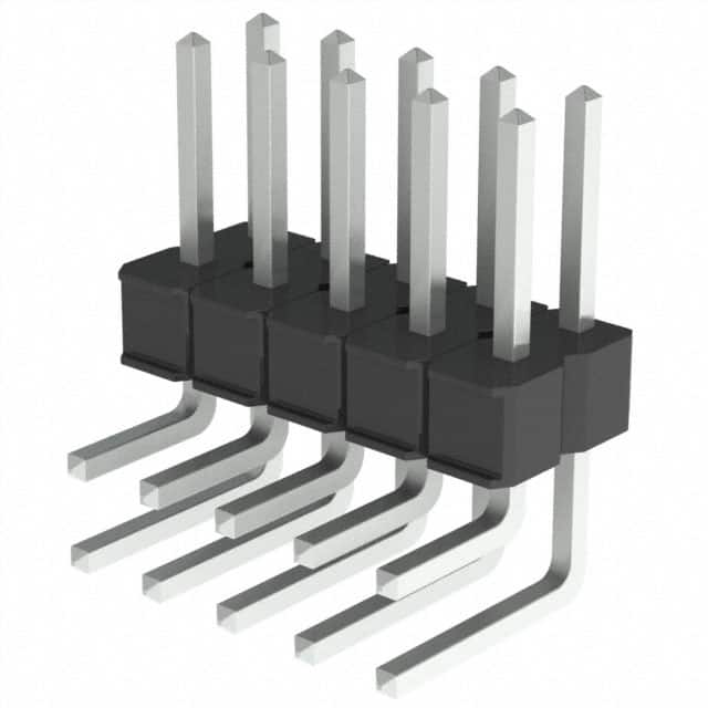929838-01-05 CONN HEADER R/A 10POS 2.54MM
