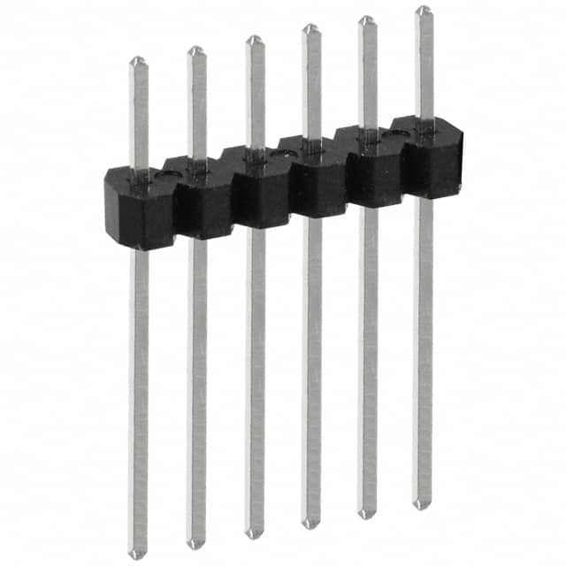 PEC06SAGN CONN HEADER VERT 6POS 2.54MM