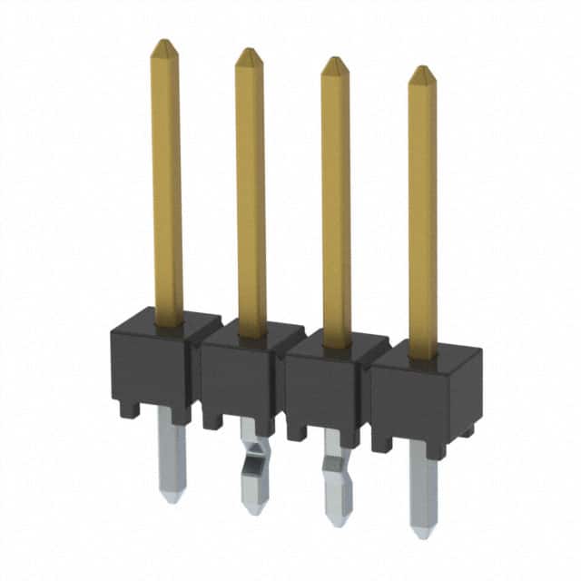HTSW-104-14-L-S-LL CONN HEADER VERT 4POS 2.54MM
