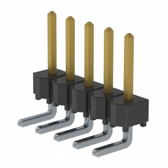 HTSW-105-08-LM-S-RA CONN HEADER R/A 5POS 2.54MM