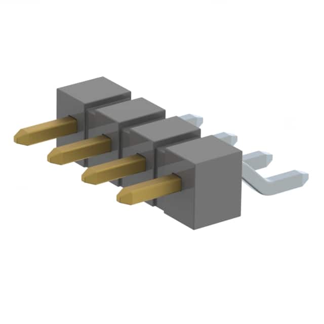 TSM-104-04-S-SH CONN HEADER SMD R/A 4POS 2.54MM