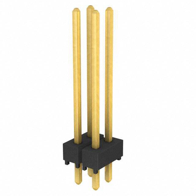 TSW-102-17-G-D CONN HEADER VERT 4POS 2.54MM