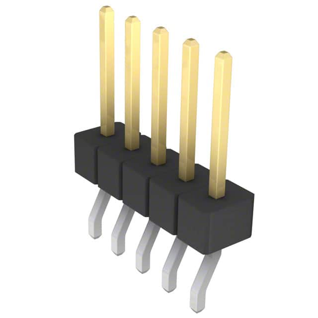GBC05SGSN-M89 CONN HEADER SMD R/A 5POS 2.54MM