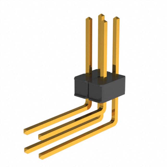 929745-02-02-I CONN HEADER R/A 4POS 2.54MM