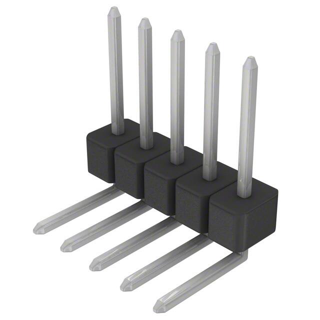 PEC05SGBN CONN HEADER R/A 5POS 2.54MM