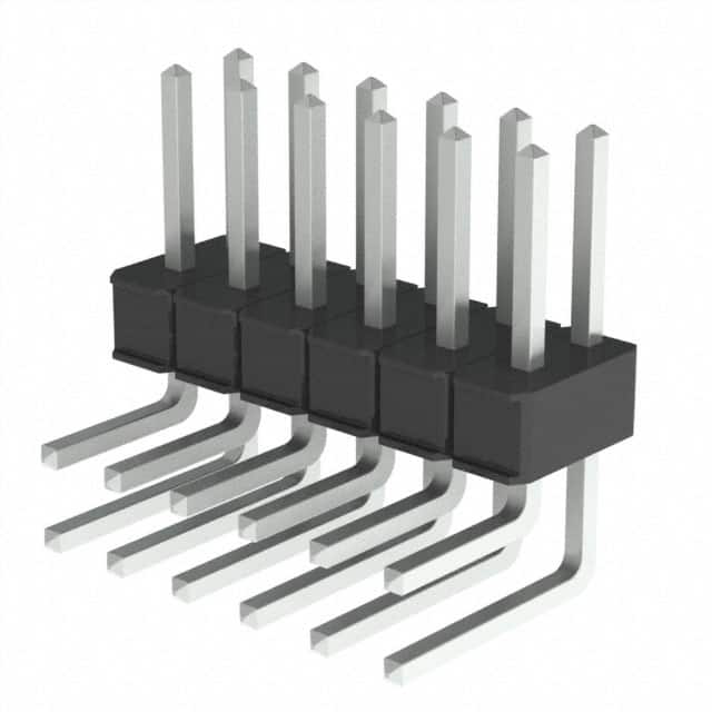929838-04-06-RK CONN HEADER R/A 12POS 2.54MM