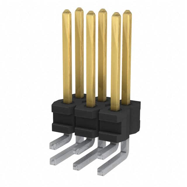 10007607-802-06LF CONN HEADER R/A 6POS 2.54MM
