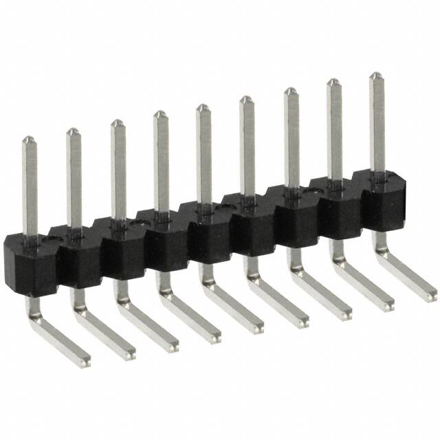 PEC09SBBN CONN HEADER R/A 9POS 2.54MM