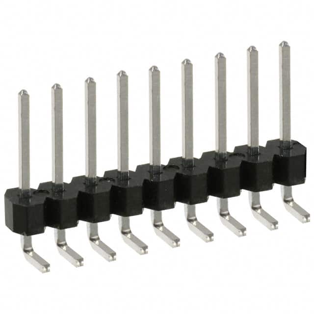 PEC09SGAN CONN HEADER R/A 9POS 2.54MM