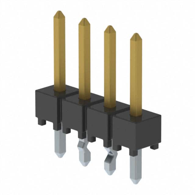 HTSW-104-07-S-S-LL CONN HEADER VERT 4POS 2.54MM