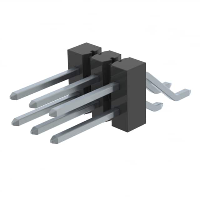 TSM-103-02-T-DH-P-TR CONN HEADER SMD R/A 6POS 2.54MM