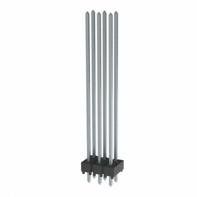 HTSW-103-21-T-D CONN HEADER VERT 6POS 2.54MM
