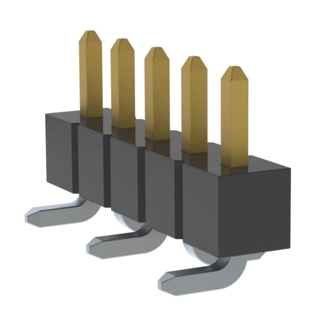 TSM-105-04-S-SV CONN HEADER SMD 5POS 2.54MM