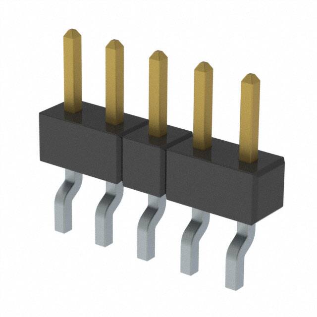MMT-105-01-L-SH-K CONN HEADER SMD R/A 5POS 2MM