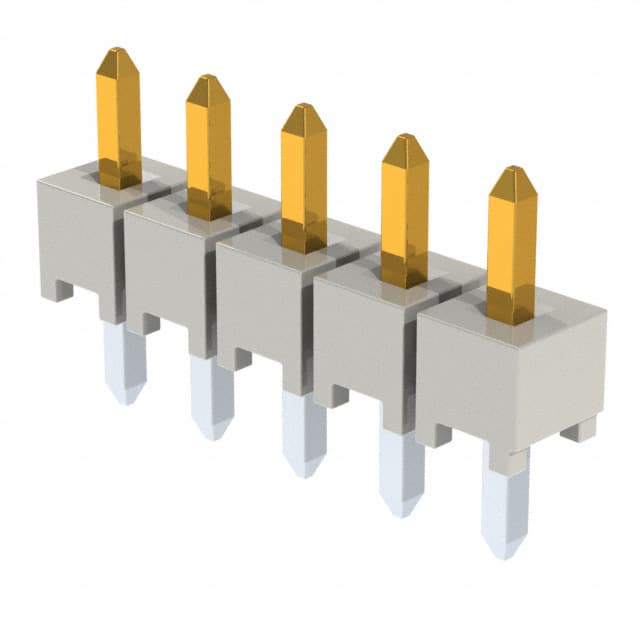 HTSW-105-06-L-S CONN HEADER VERT 5POS 2.54MM