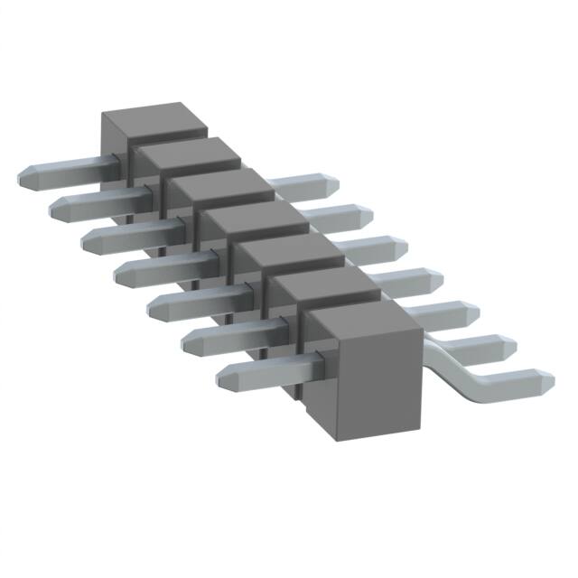 TSM-107-04-T-SH-P CONN HEADER SMD R/A 7POS 2.54MM