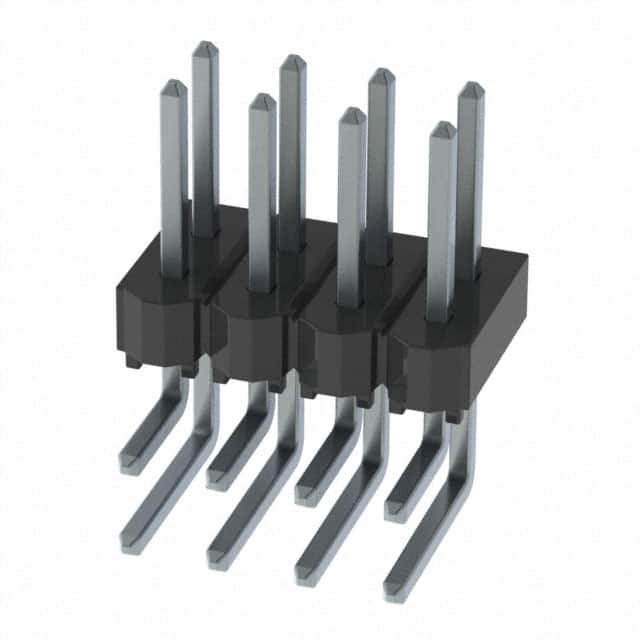 HTSW-104-08-T-D-RA CONN HEADER R/A 8POS 2.54MM