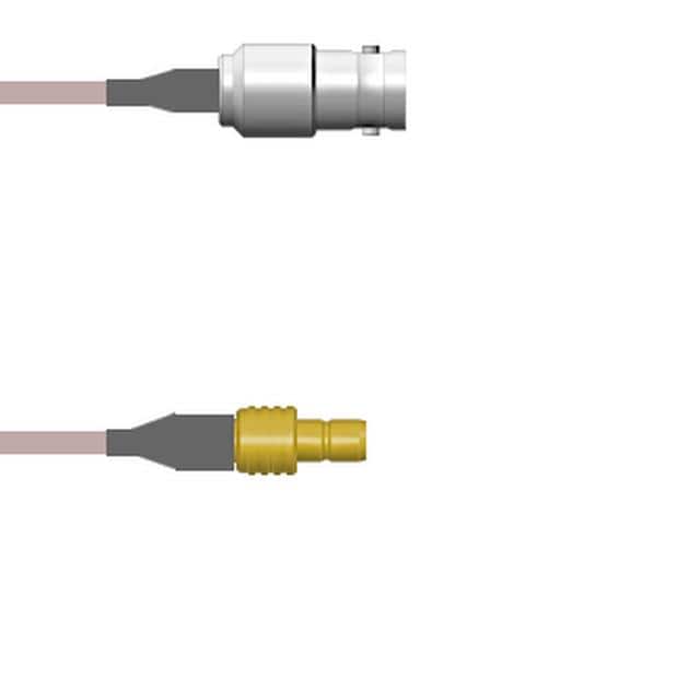 Q-0203J0001012i CBL ASSY BNC-SMB JACK RG178 12"
