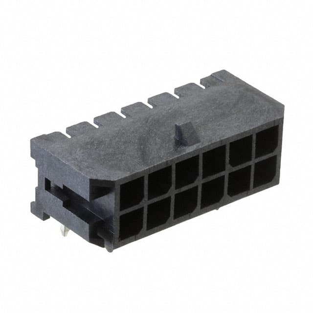 DML-12-A-H-T-A CONN HEADER R/A 12POS 3MM