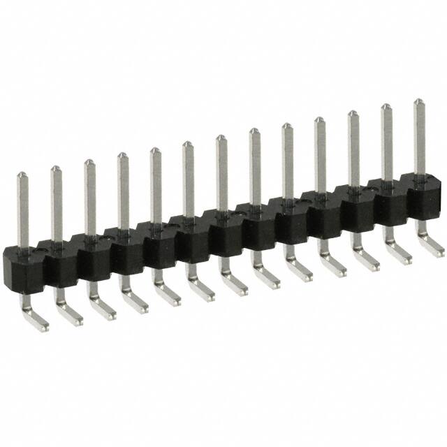 PEC13SBAN CONN HEADER R/A 13POS 2.54MM