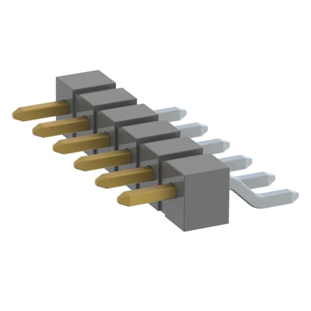 TSM-106-04-F-SH-TR CONN HEADER SMD R/A 6POS 2.54MM