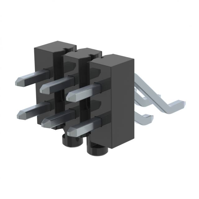 TSM-103-04-T-DH-SL-K-TR CONN HEADER SMD R/A 6POS 2.54MM