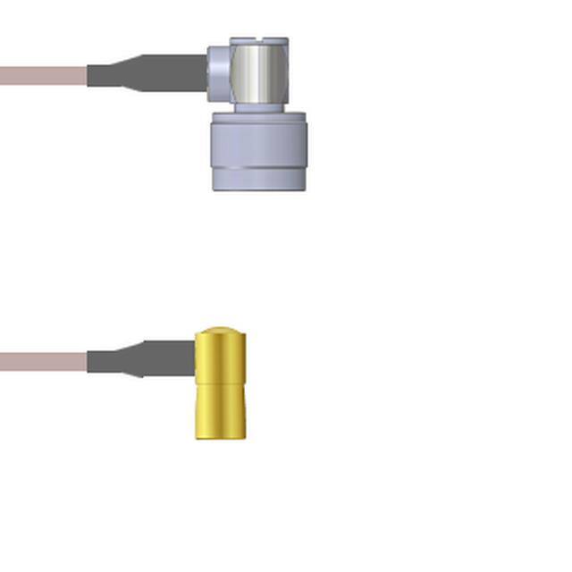 Q-2C03S0005002M CBL ASSY SMB-N PLUG RG316 2M