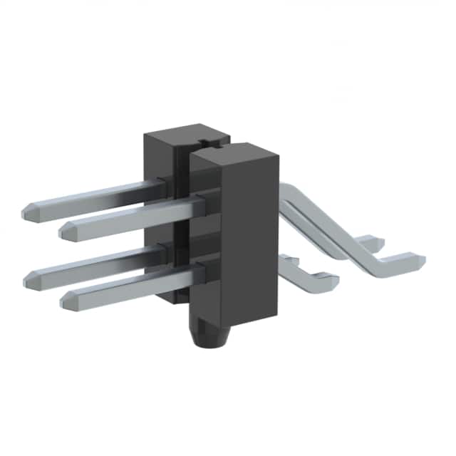 TSM-102-01-T-DH-A-K-TR CONN HEADER SMD R/A 4POS 2.54MM